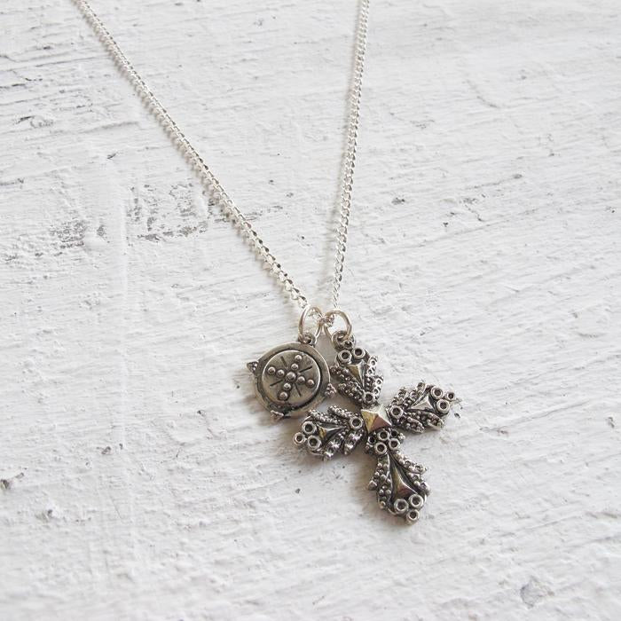 Trinket Charm Necklace - Silver