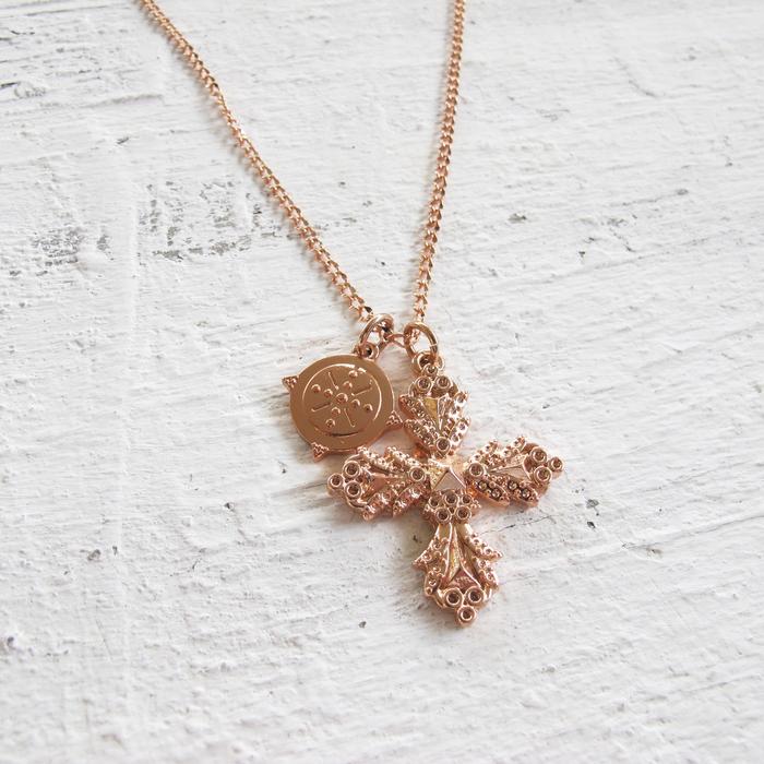 Trinket Charm Necklace - Rose Gold