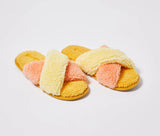 Peaches and Pineapples Boucle Adult Slippers