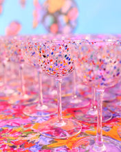 Load image into Gallery viewer, Party Speckle Coupe Tumbler 2p Set
