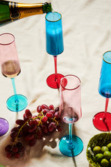 Sapphire Delight Champagne Glass 2P Set One Size