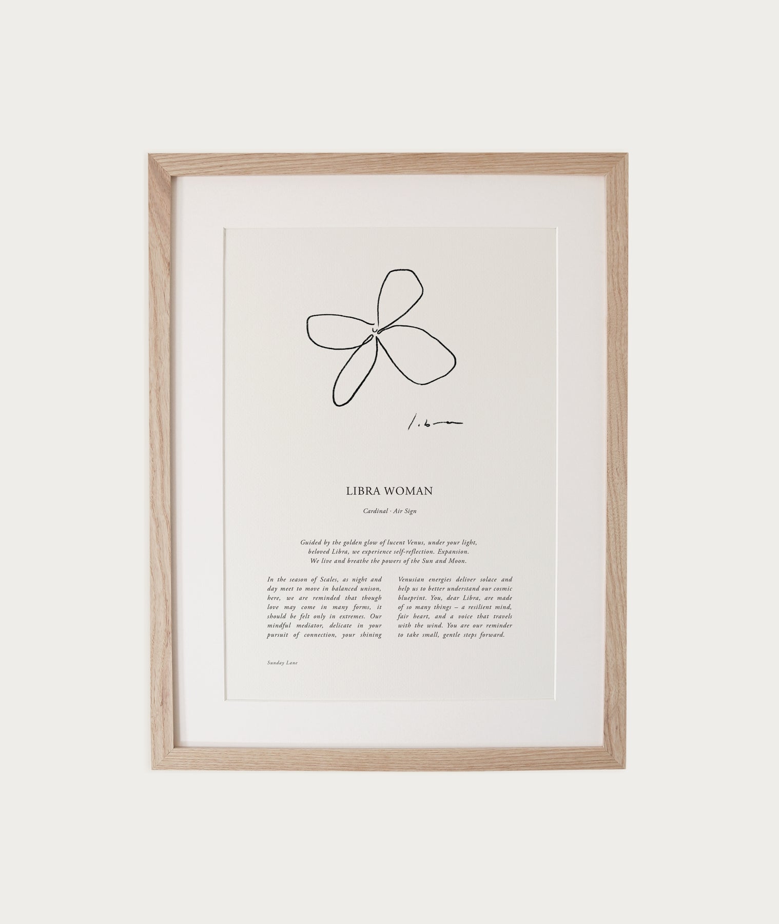 Libra Woman 05 Print