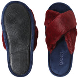 Midnight Merlot Adult Slippers