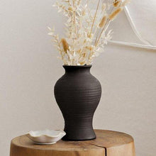 Load image into Gallery viewer, Cynthia Vase - Matte Coal
