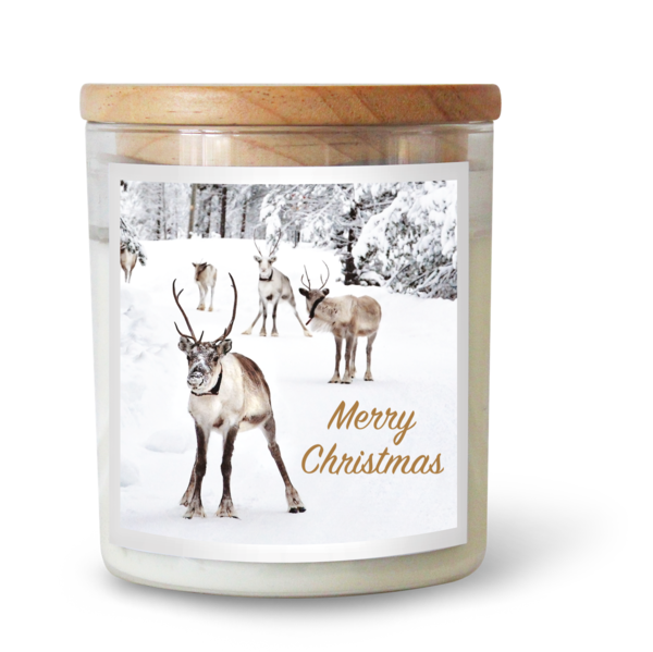 Reindeer Candle