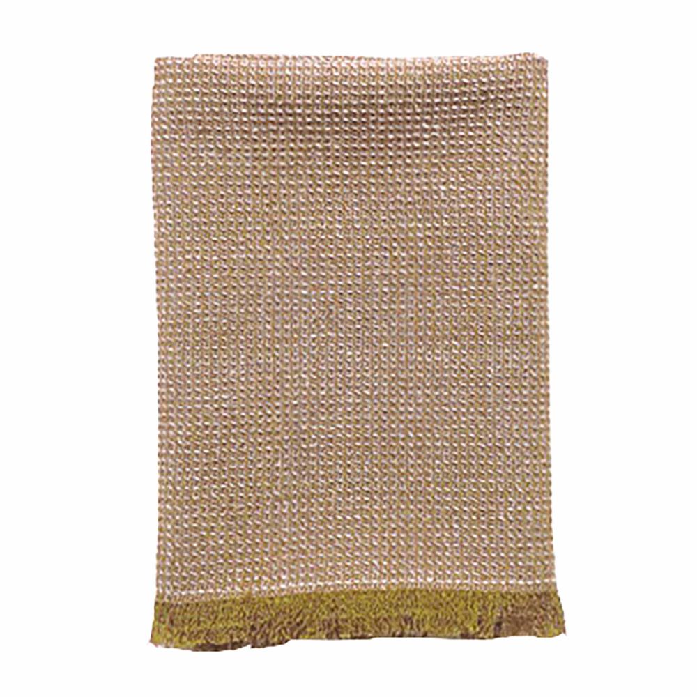Tea Towel / Hand Towel Fringe Mustard