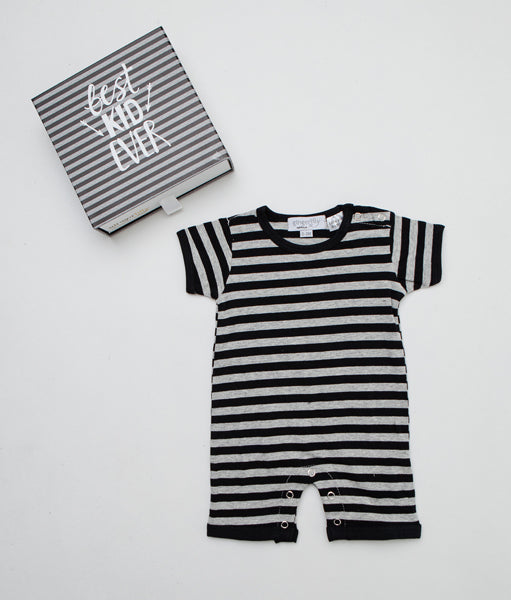 Elliot Short Sleeve Romper