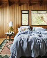 Hat Trick Woven Stripe Linen Pillowcases King