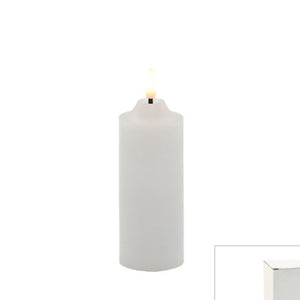 Led Pillar Wax Candle Small
