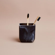 Load image into Gallery viewer, Flow Resin Toothbrush Holder Ash Black
