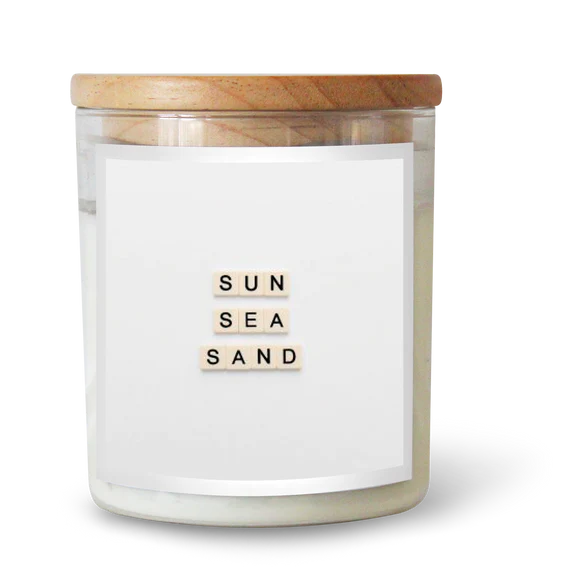 Sun Sea Sand Candle