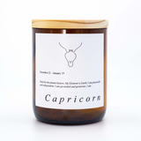 Capricorn Zodiac Candle