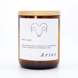 Aries Zodiac Candle