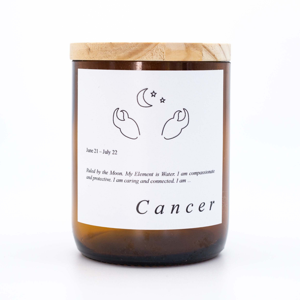 Cancer Zodiac Candle