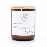 Libra Zodiac Candle