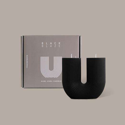 Curl Curl Candle Black