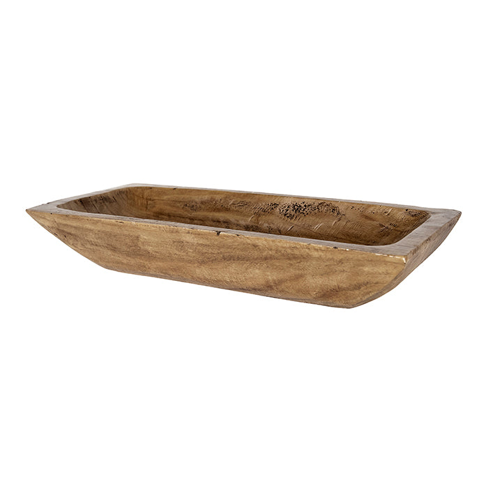 Timber Brown Rect  Bowl
