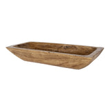 Timber Brown Rect  Bowl