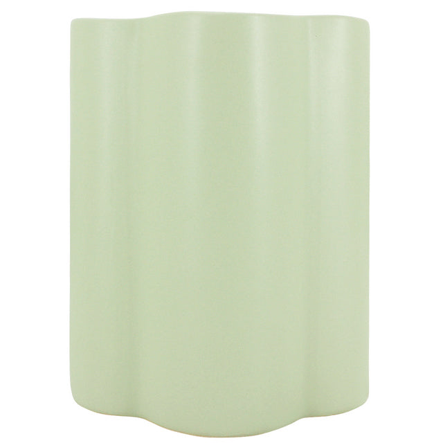 Wave Vase Light Green