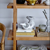 White Adee Figurine