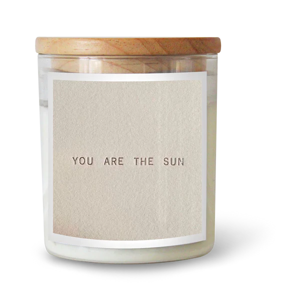 You Are The Sun Candle