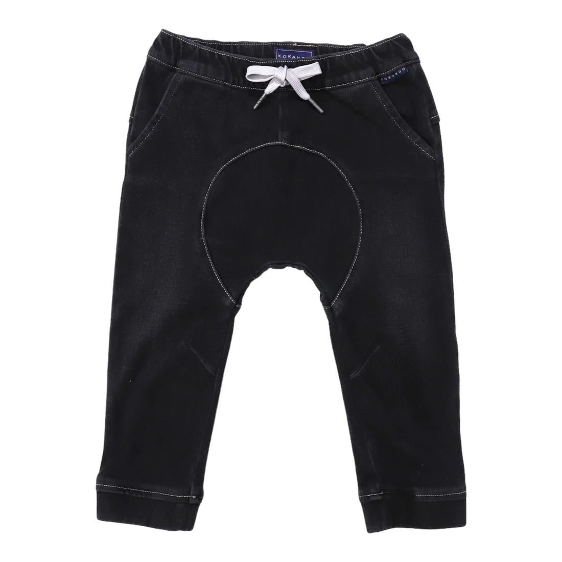 Stretch Denim Pants Charcoal