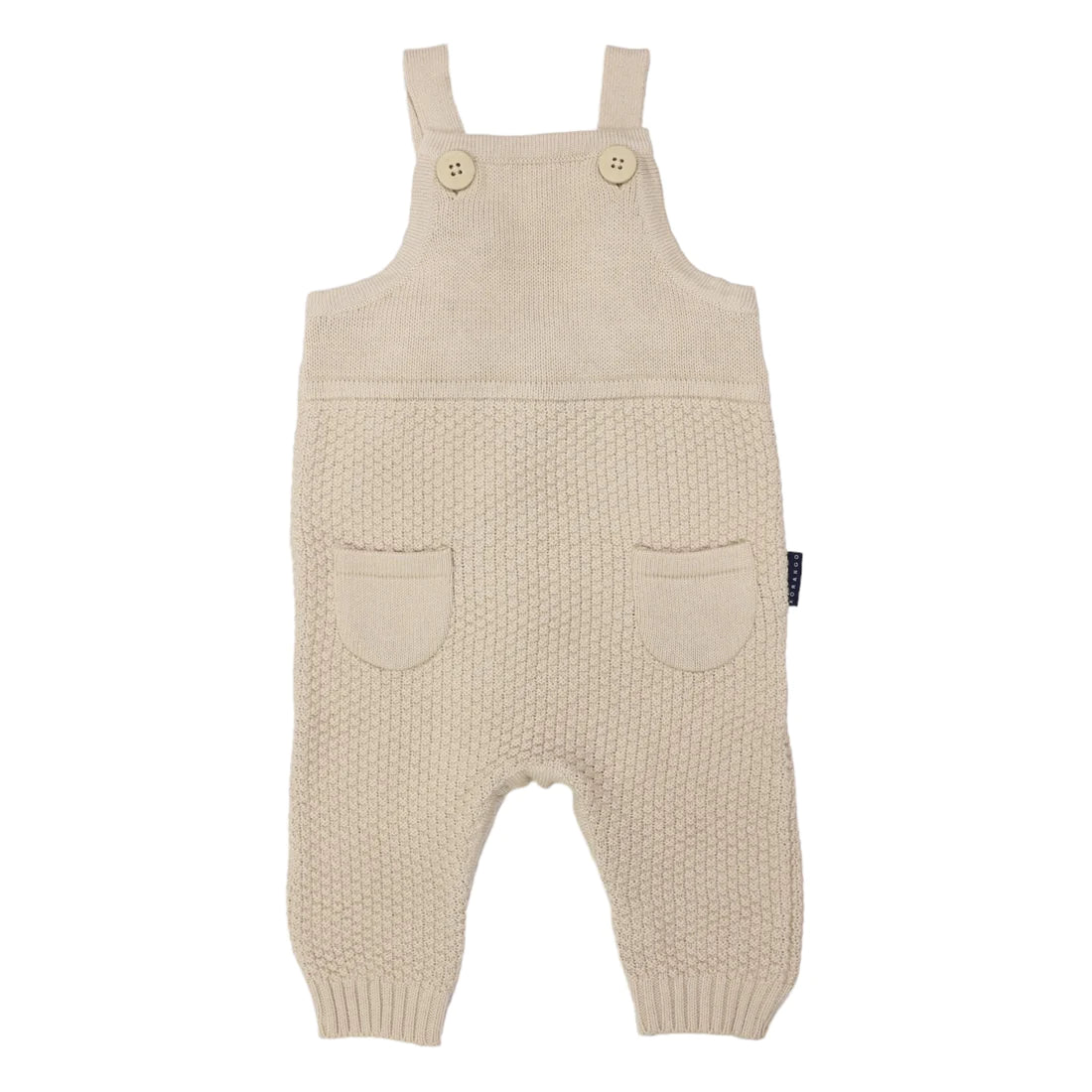 Knit Overalls Tapioca