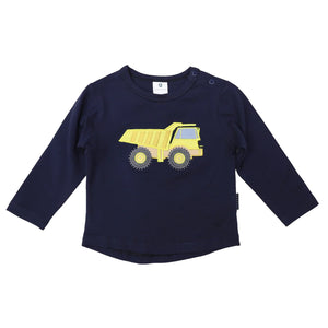 Long Sleeve Top Truck Navy