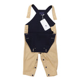 Stretch Twill Overalls Sheepskin