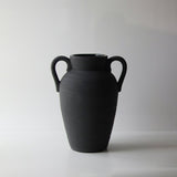 Agatha Vase - Matte Coal