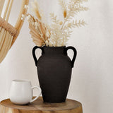 Agatha Vase - Matte Coal