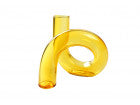 Atticus Tubular Glass Vase Yellow