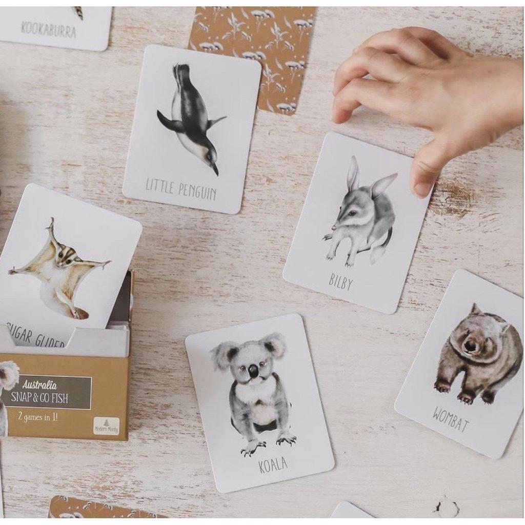 Australian Themed Snap and Go Fish