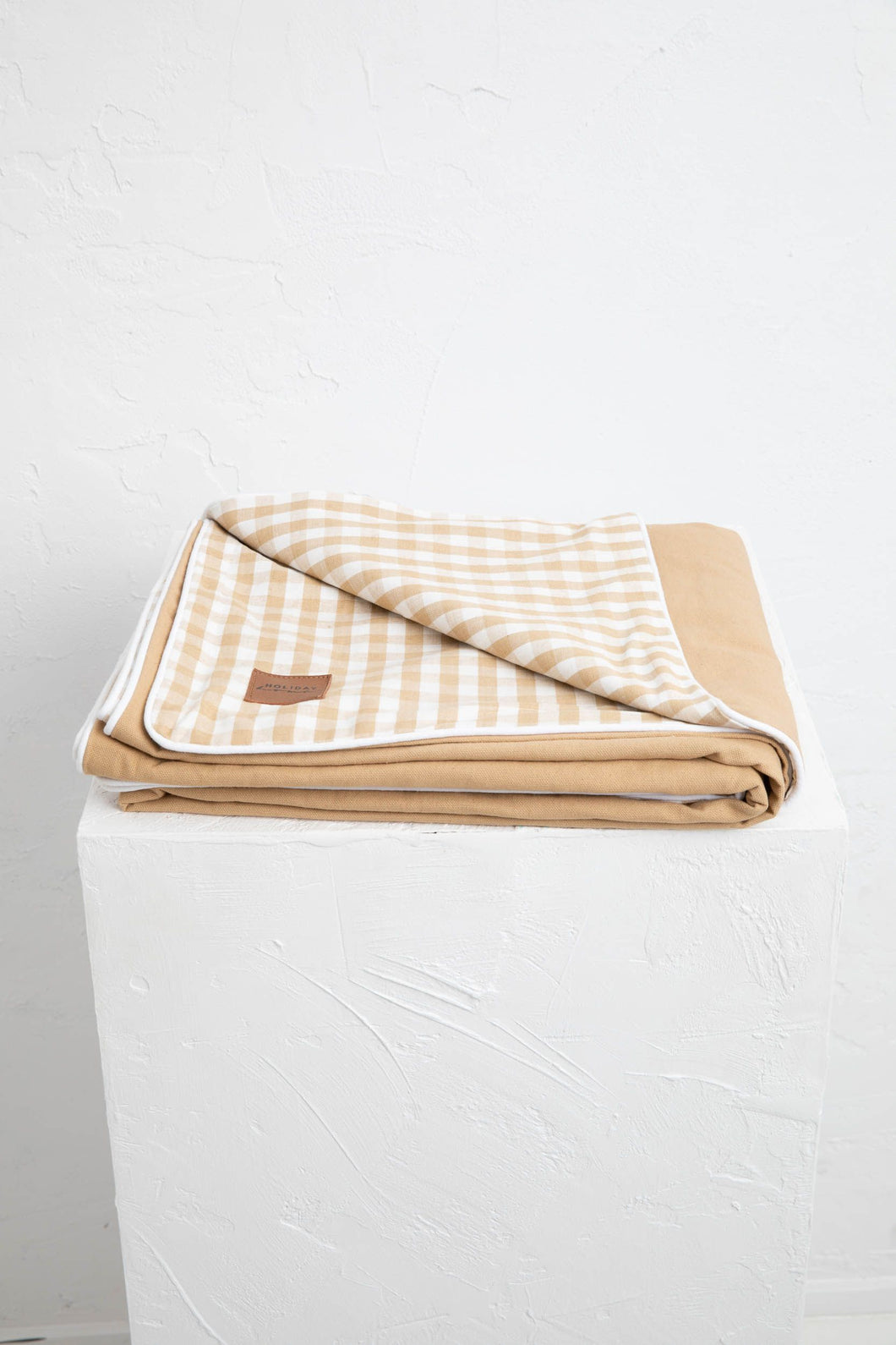 Picnic Throw Blanket Latte + Natural