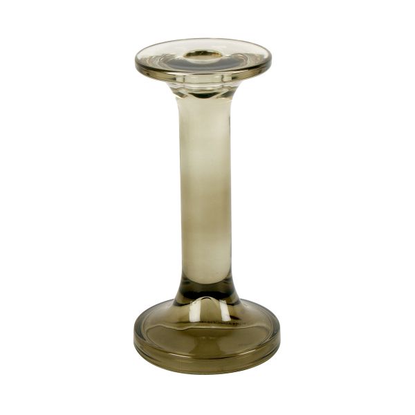 Babu Glass Candle Stick 19 X 9