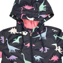 Load image into Gallery viewer, Dino Colour Change Rain Suit - Girl
