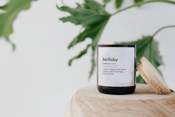 Birthday Soy Candle