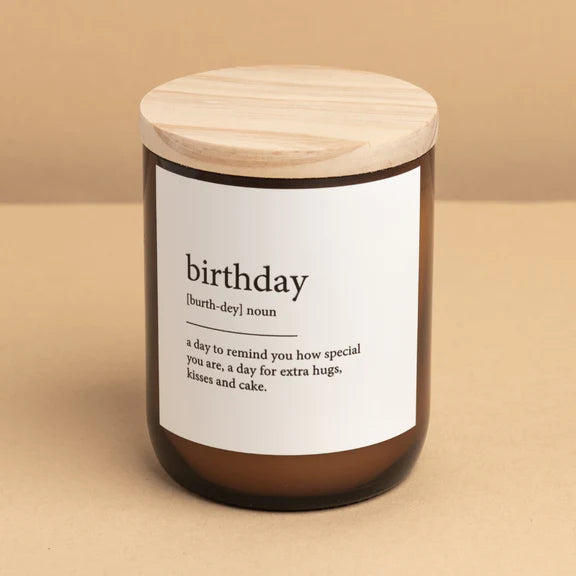 Birthday Soy Candle