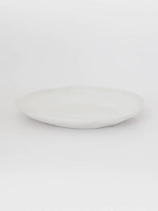 Flax Ceramic Plate White 26cm