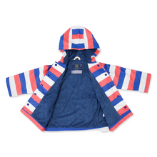 Load image into Gallery viewer, Blue Striped Raincoat
