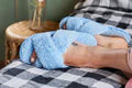 Egg Shell Blue Boucle Adult Slippers