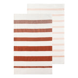 Ecology Foundation Tea Towels Set of 2 - Rust