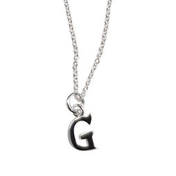 'G' Silver Necklace