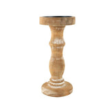 Wooden Candle Holder Large