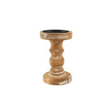 Wooden Candle Holder Small