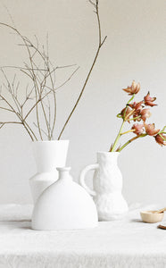 Talia Vase - Chalk Ivory