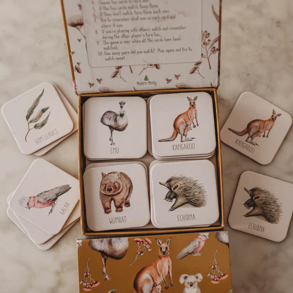 Australian Memory Card Game