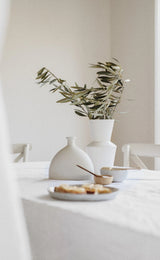 Talia Vase - Chalk Ivory