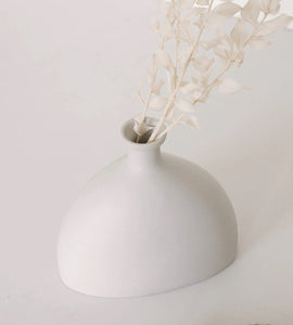 Talia Vase - Chalk Ivory