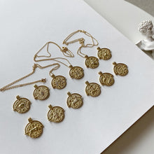Load image into Gallery viewer, The Zodiac 18k Gold Necklace
